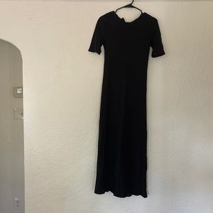 Alpha60 Maya Dress - black silk with tags XS